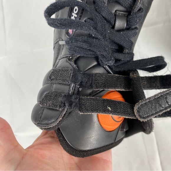 Reebok freestyle Hi Pump v63001 black leather high top sneaker size 10 - Picture 10 of 12